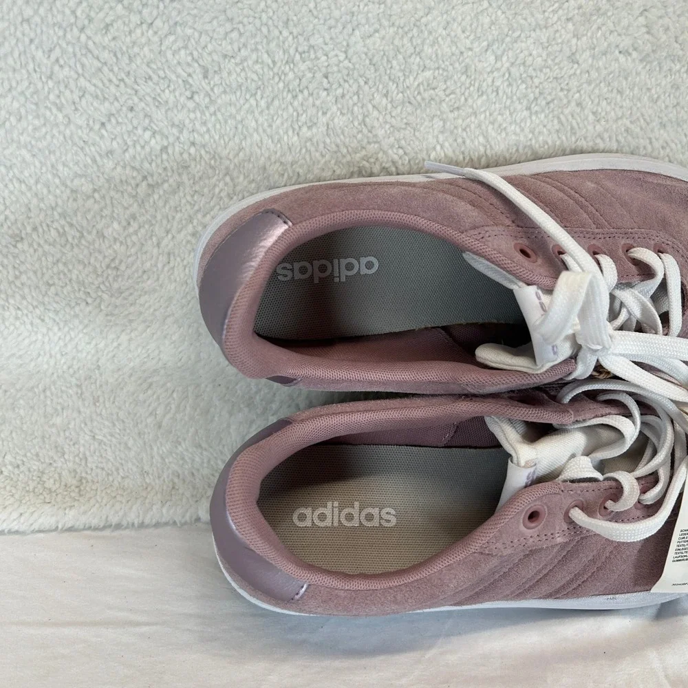 Adidas Daily 30 Suede Sneakers Shoes Women's Size 10 Mauve Pink GW9128 New